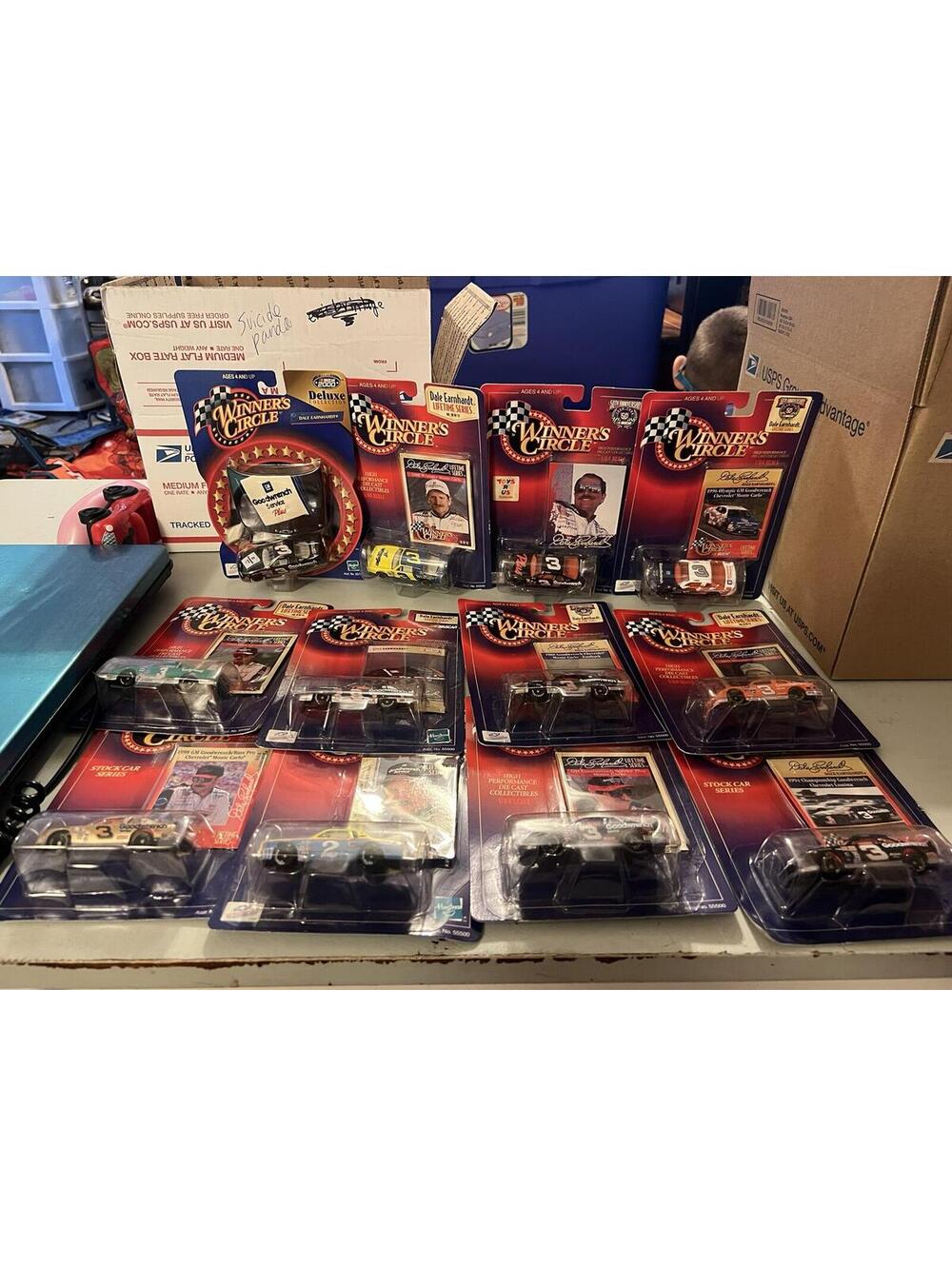 Vintage Dale Earnhardt NASCAR Diecast Car Collection - Multiple Models (Lot 4)